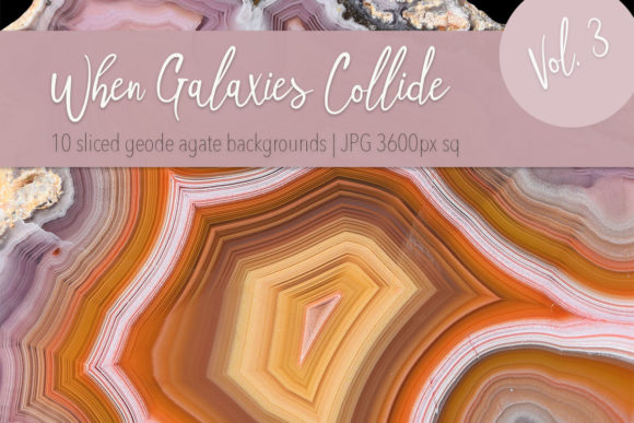 10 Agate Backgrounds Vol. 3: Natural Stone Textures for Modern Design