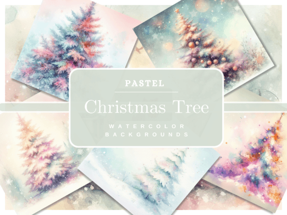20 Pastel Christmas Tree Backgrounds: A Designer's Guide