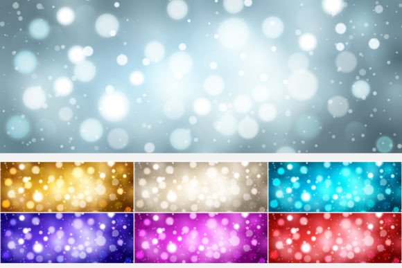 Abstract Backgrounds with Bokeh Effect: A Designer's Versatile Toolkit