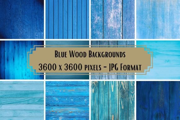Blue Wood Backgrounds: A Natural Foundation for Your Designs