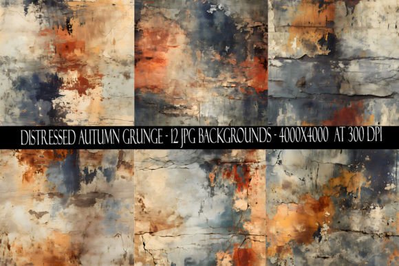 Capturing Autumn's Textured Soul: The Distressed Grunge Collection
