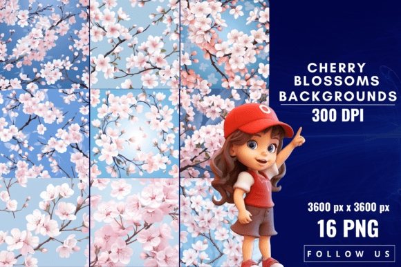 Cherry Blossoms Backgrounds: Infusing Projects with Spring's Ethereal Beauty