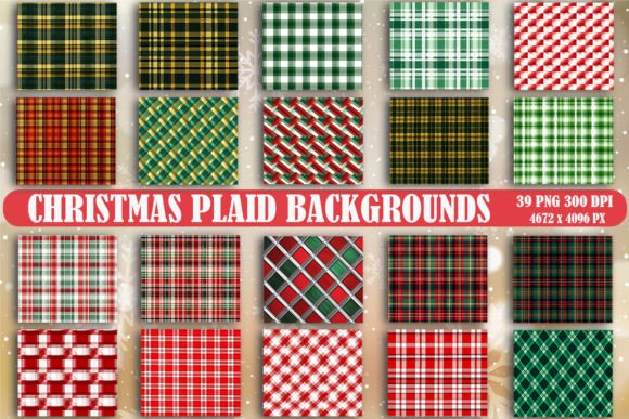 Christmas Plaid Backgrounds: A Designer's Guide to Festive Patterns