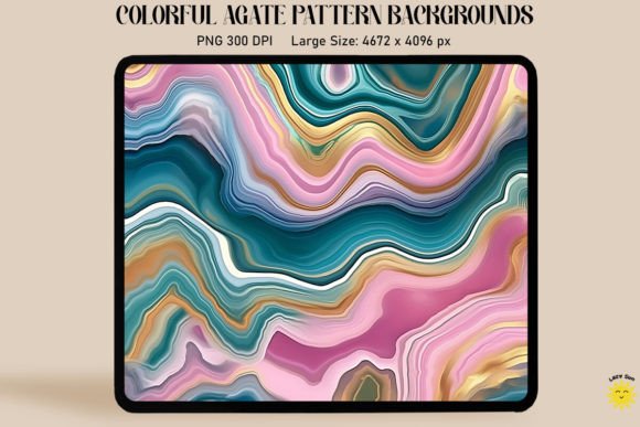Elevate Your Designs with Luxurious Agate Pattern Backgrounds