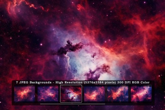 Elevate Your Visuals with 7 Brown Bronze Galaxy Sky Backgrounds