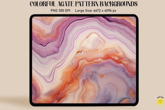 Soft Elegance: Unpacking Pastel Agate Pattern Backgrounds