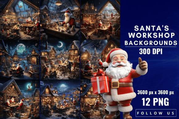 Unwrapping the Magic: A Guide to Santa's Workshop Backgrounds