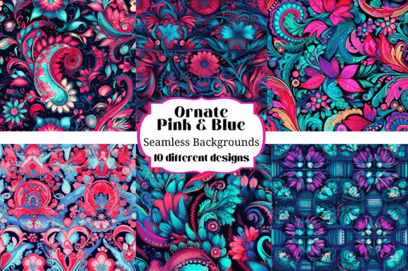 Why Vibrant Blue Pink Seamless Backgrounds Are Your Next Secret Weapon